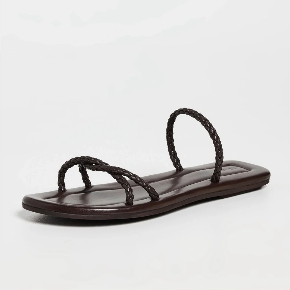 St. Agni Woven Rope Slide NWT - Picture 5 of 9
